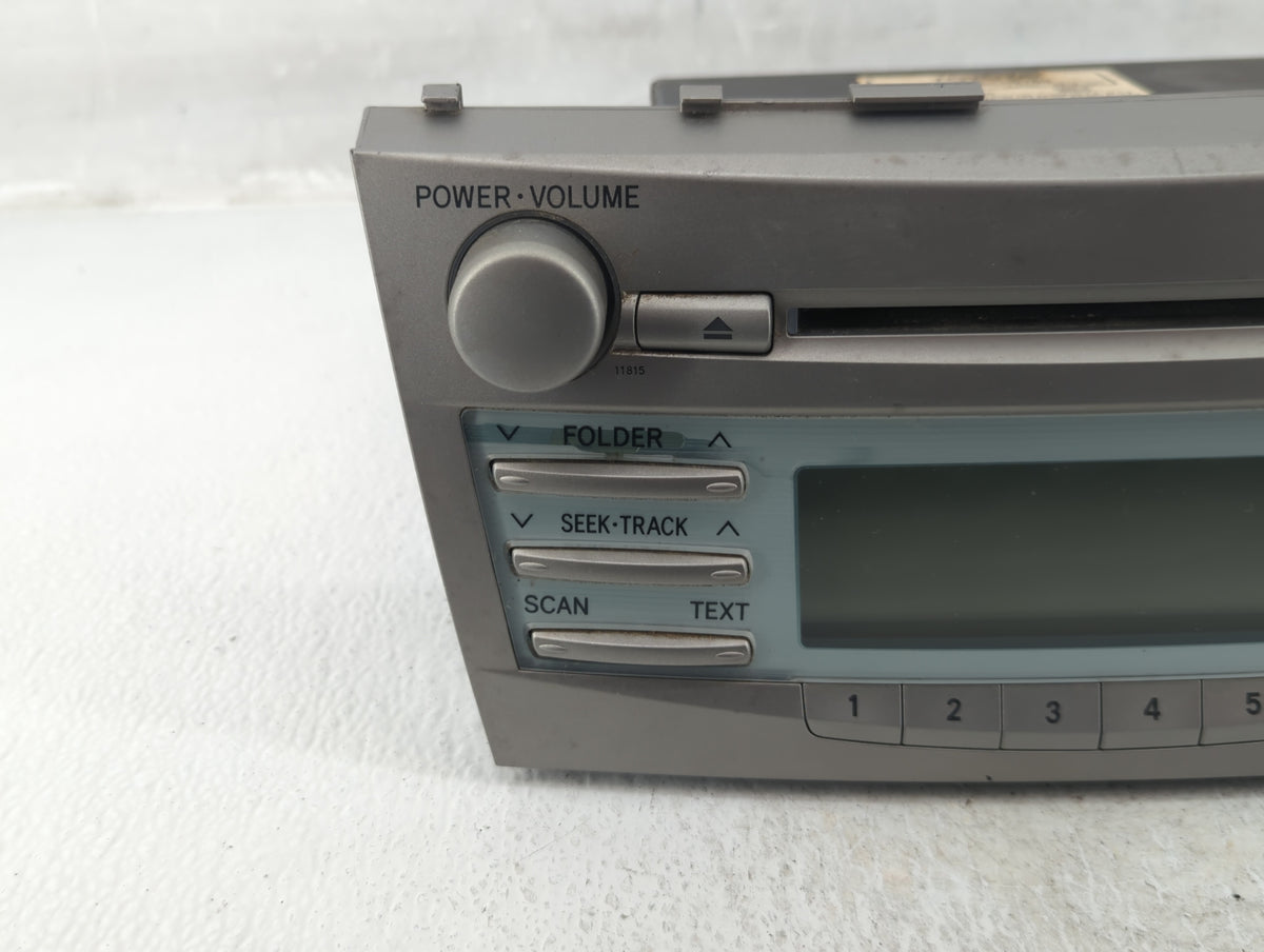 2007-2009 Toyota Camry Am Fm Cd Player Radio Receiver 568190 - Oemusedautoparts1.com