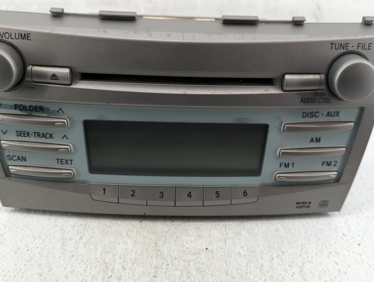 2007-2009 Toyota Camry Am Fm Cd Player Radio Receiver - Oemusedautoparts1.com