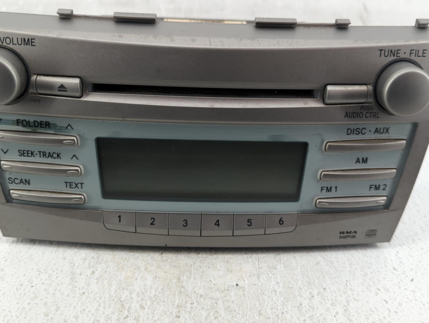 2007-2009 Toyota Camry Am Fm Cd Player Radio Receiver - Oemusedautoparts1.com