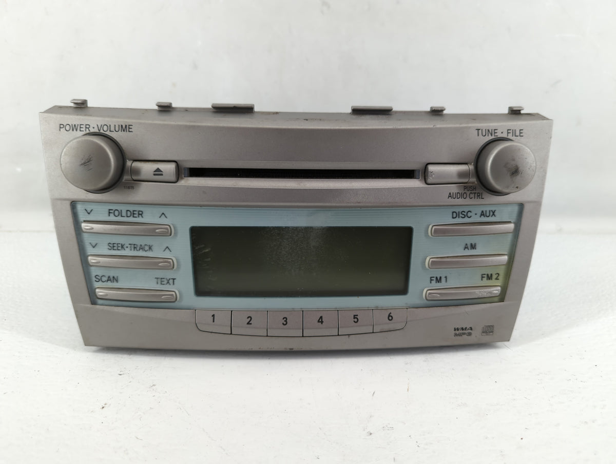 2007-2009 Toyota Camry Am Fm Cd Player Radio Receiver 572731 - Oemusedautoparts1.com