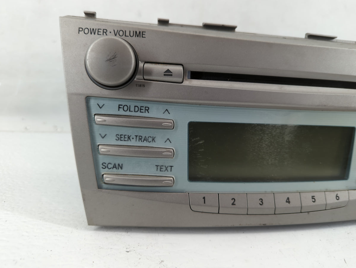 2007-2009 Toyota Camry Am Fm Cd Player Radio Receiver 572731 - Oemusedautoparts1.com