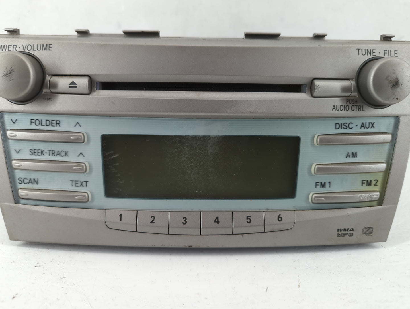 2007-2009 Toyota Camry Am Fm Cd Player Radio Receiver - Oemusedautoparts1.com