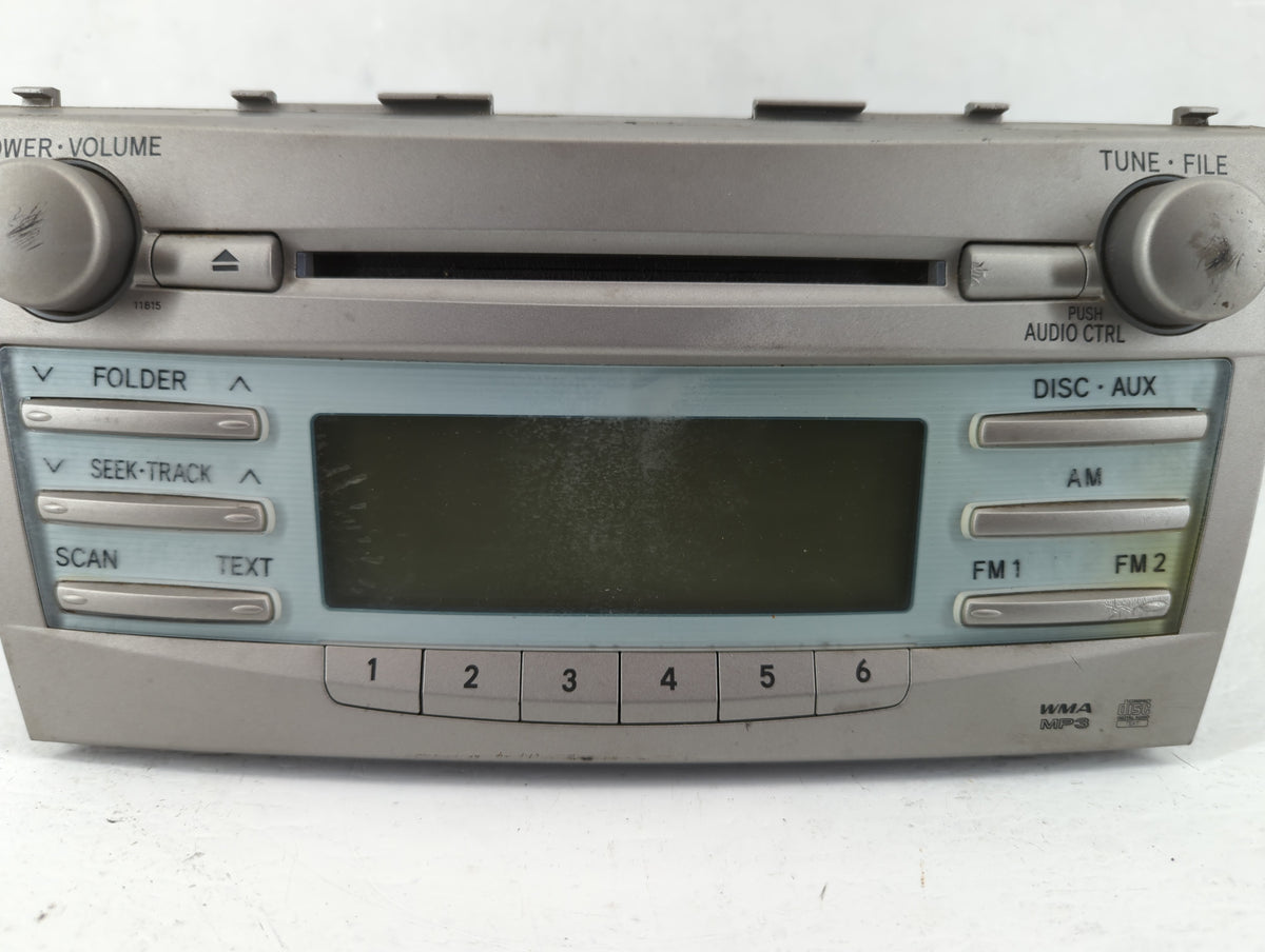 2007-2009 Toyota Camry Am Fm Cd Player Radio Receiver 572731 - Oemusedautoparts1.com