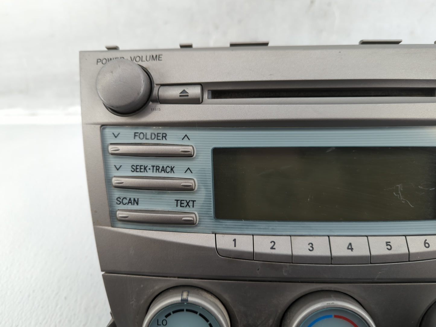 2007-2009 Toyota Camry Am Fm Cd Player Radio Receiver - Oemusedautoparts1.com