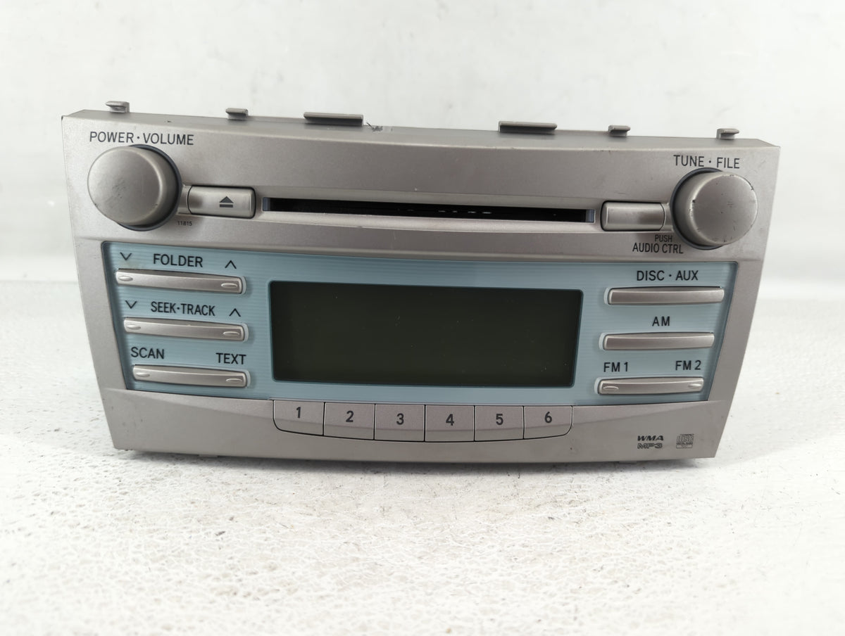 2007-2009 Toyota Camry Am Fm Cd Player Radio Receiver 582733 - Oemusedautoparts1.com
