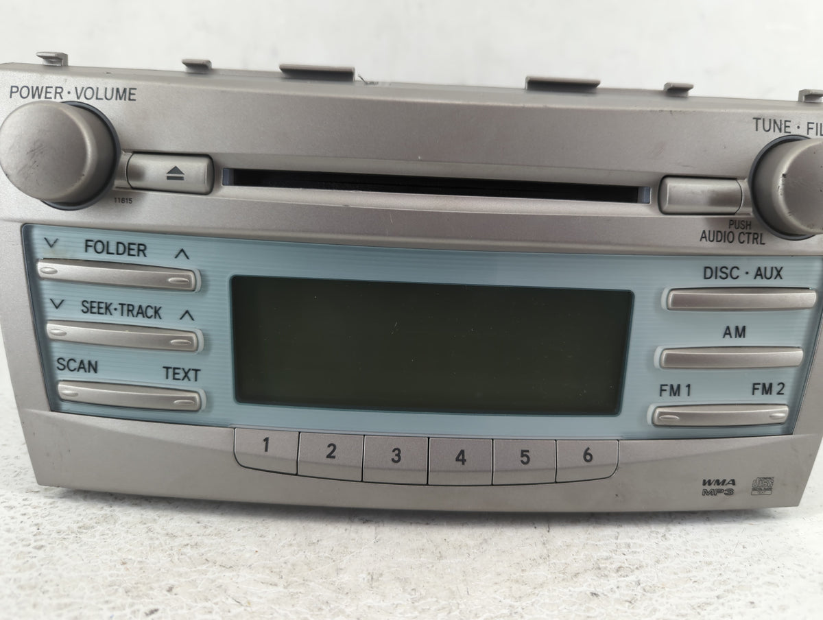 2007-2009 Toyota Camry Am Fm Cd Player Radio Receiver 582733 - Oemusedautoparts1.com