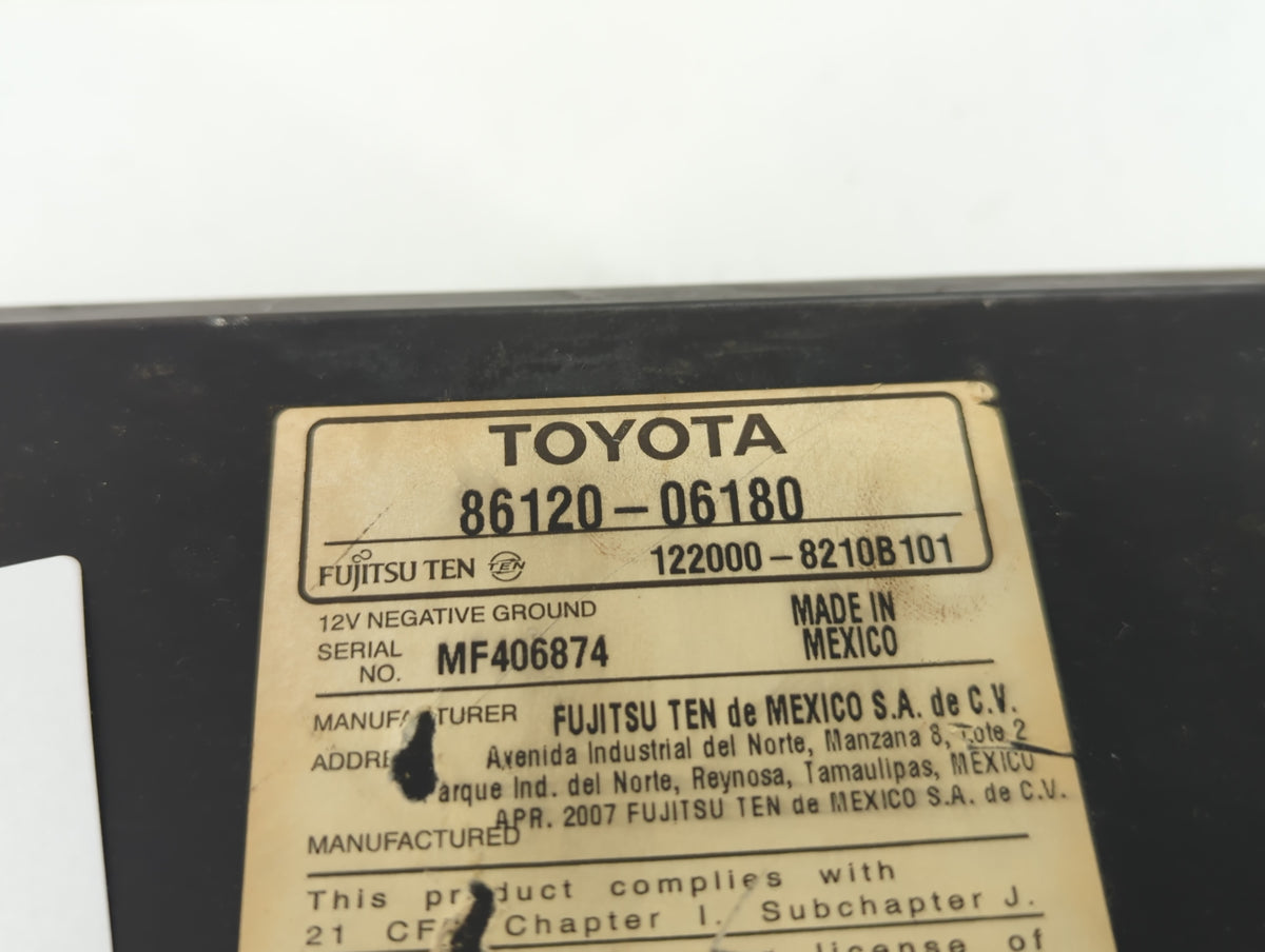 2007-2009 Toyota Camry Am Fm Cd Player Radio Receiver 583600 - Oemusedautoparts1.com