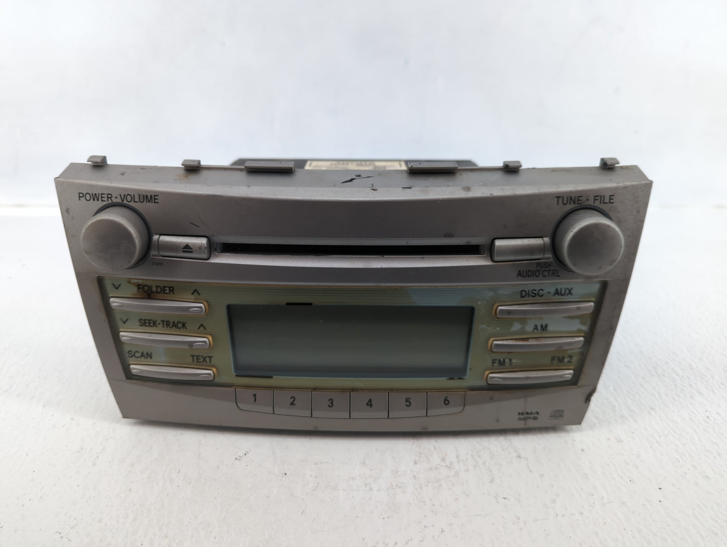 2007-2009 Toyota Camry Am Fm Cd Player Radio Receiver - Oemusedautoparts1.com