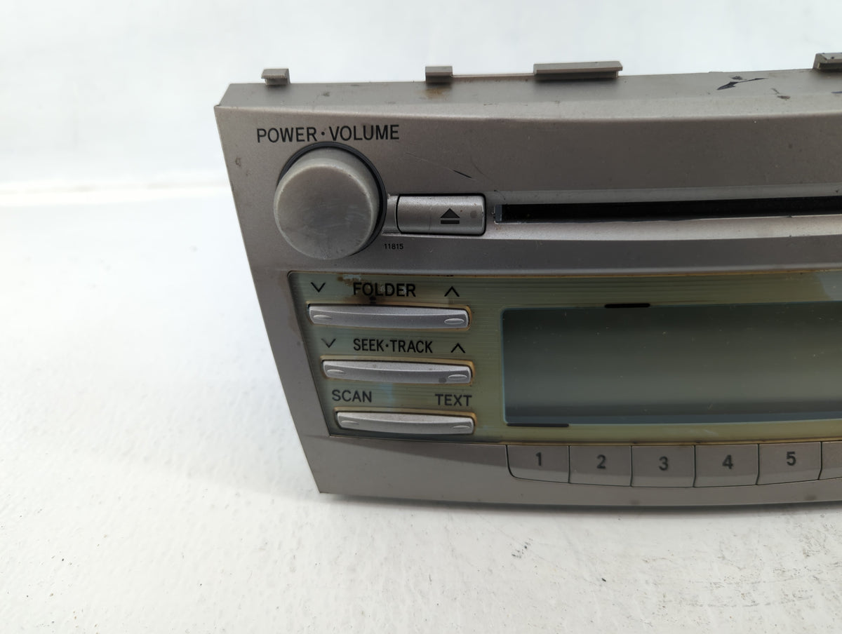 2007-2009 Toyota Camry Am Fm Cd Player Radio Receiver 583602 - Oemusedautoparts1.com