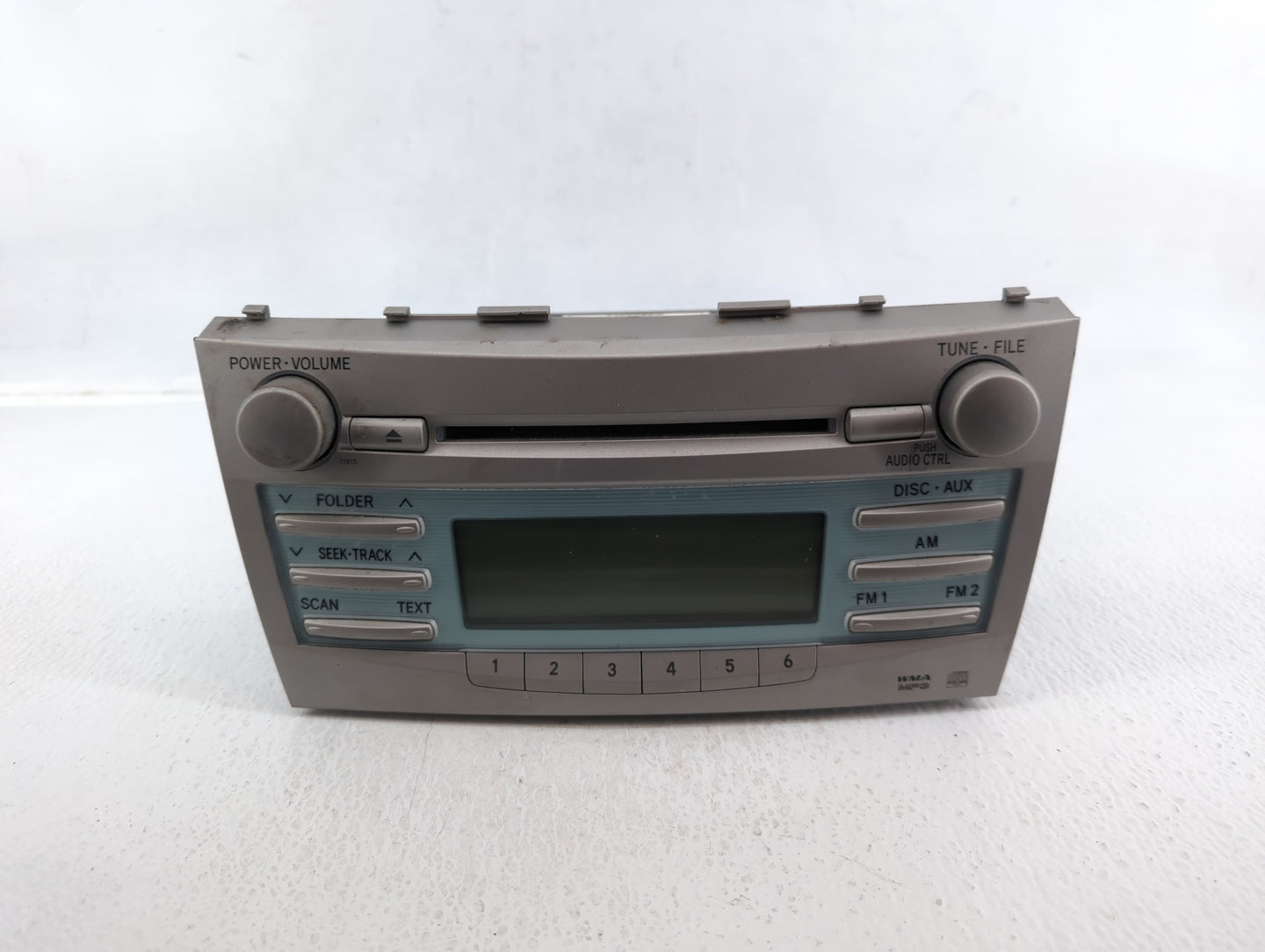 2007-2009 Toyota Camry Radio AM FM Cd Player Receiver Replacement P/N:86120-06180 Fits Fits 2007 2008 2009 OEM Used Auto Par