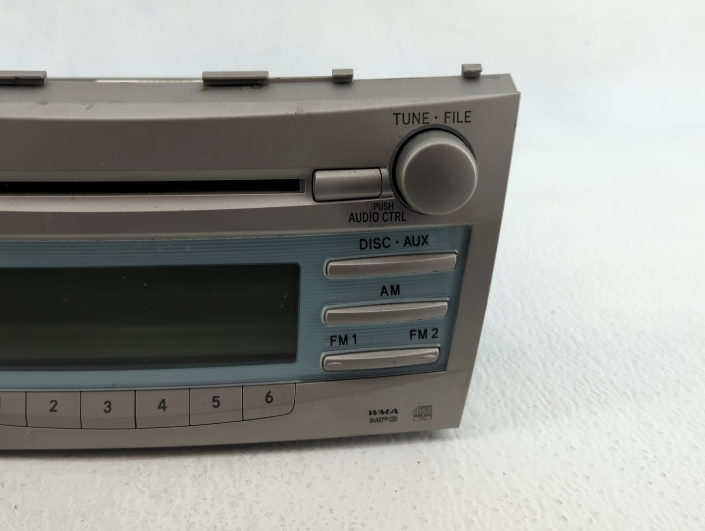 2007-2009 Toyota Camry Radio AM FM Cd Player Receiver Replacement P/N:86120-06180 Fits Fits 2007 2008 2009 OEM Used Auto Par