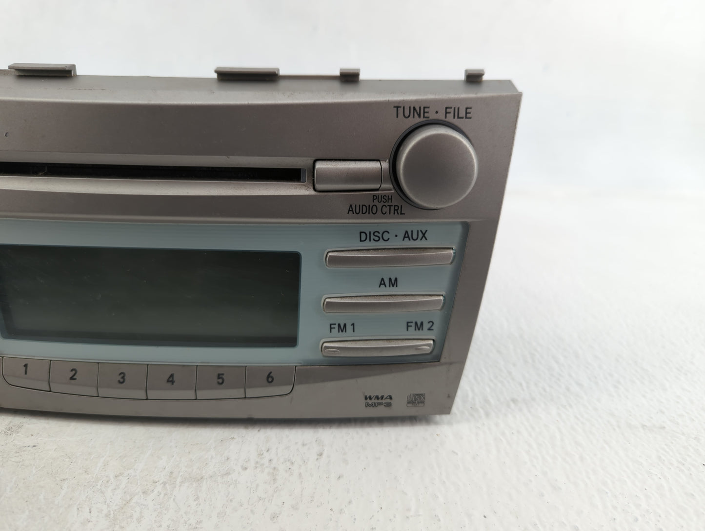 2007-2009 Toyota Camry Radio AM FM Cd Player Receiver Replacement P/N:86120-06180 Fits Fits 2007 2008 2009 OEM Used Auto Par