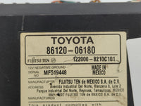 2007-2009 Toyota Camry Radio AM FM Cd Player Receiver Replacement P/N:86120-06180 Fits Fits 2007 2008 2009 OEM Used Auto Par