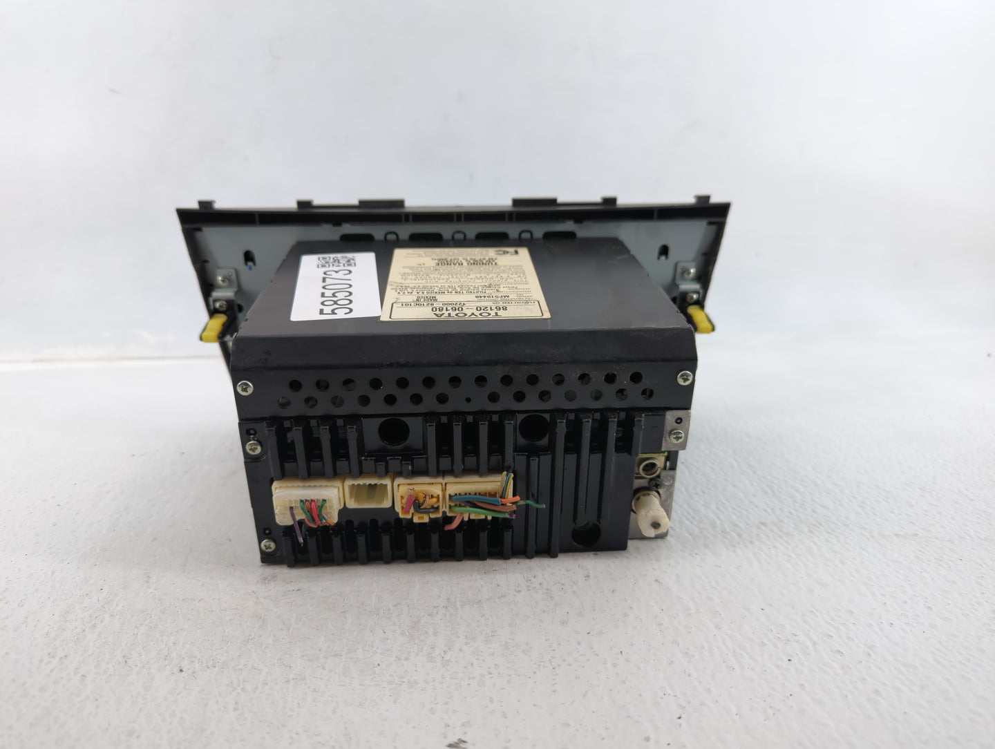 2007-2009 Toyota Camry Radio AM FM Cd Player Receiver Replacement P/N:86120-06180 Fits Fits 2007 2008 2009 OEM Used Auto Par