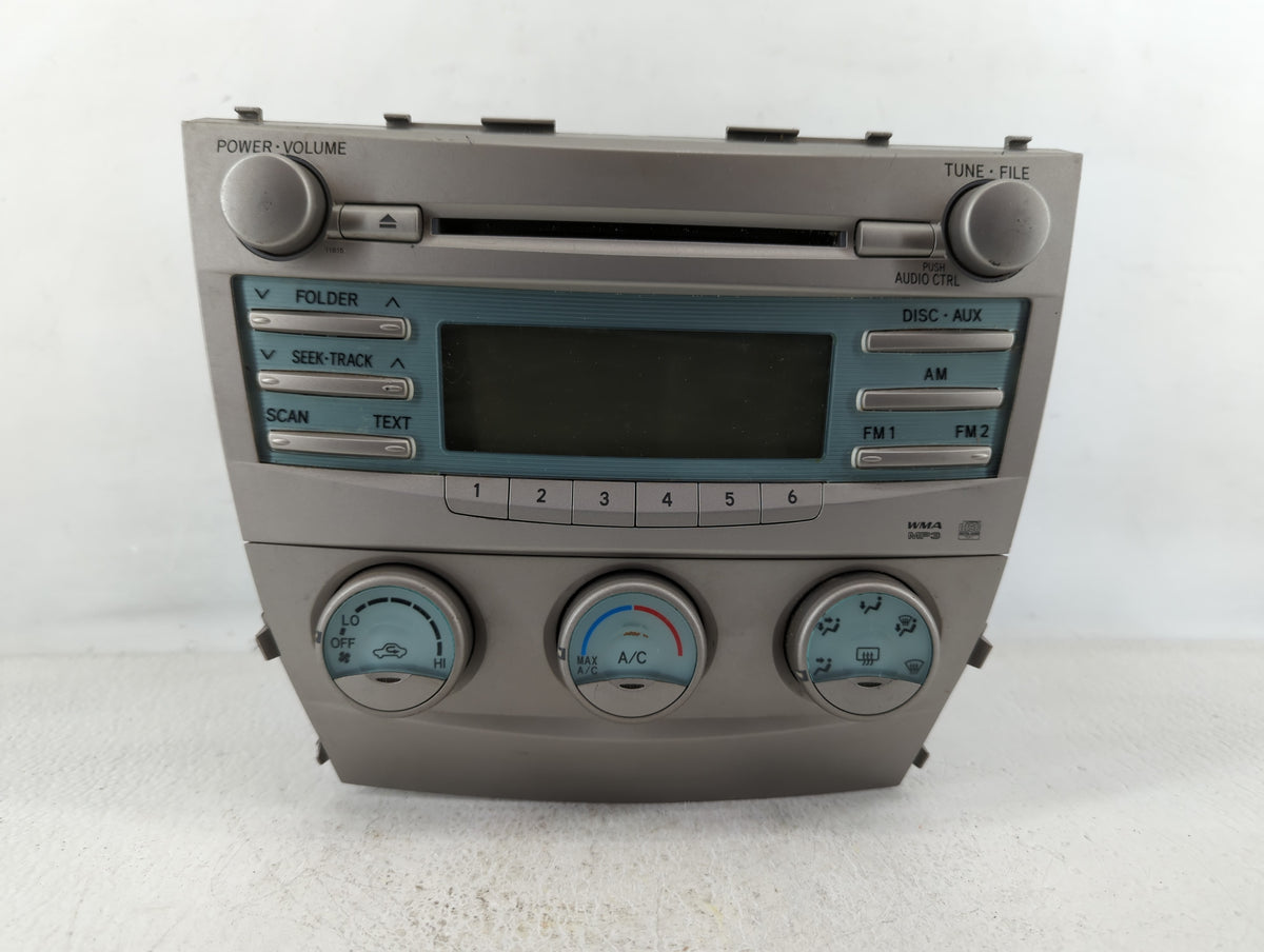 2007-2009 Toyota Camry Am Fm Cd Player Radio Receiver 590098 - Oemusedautoparts1.com