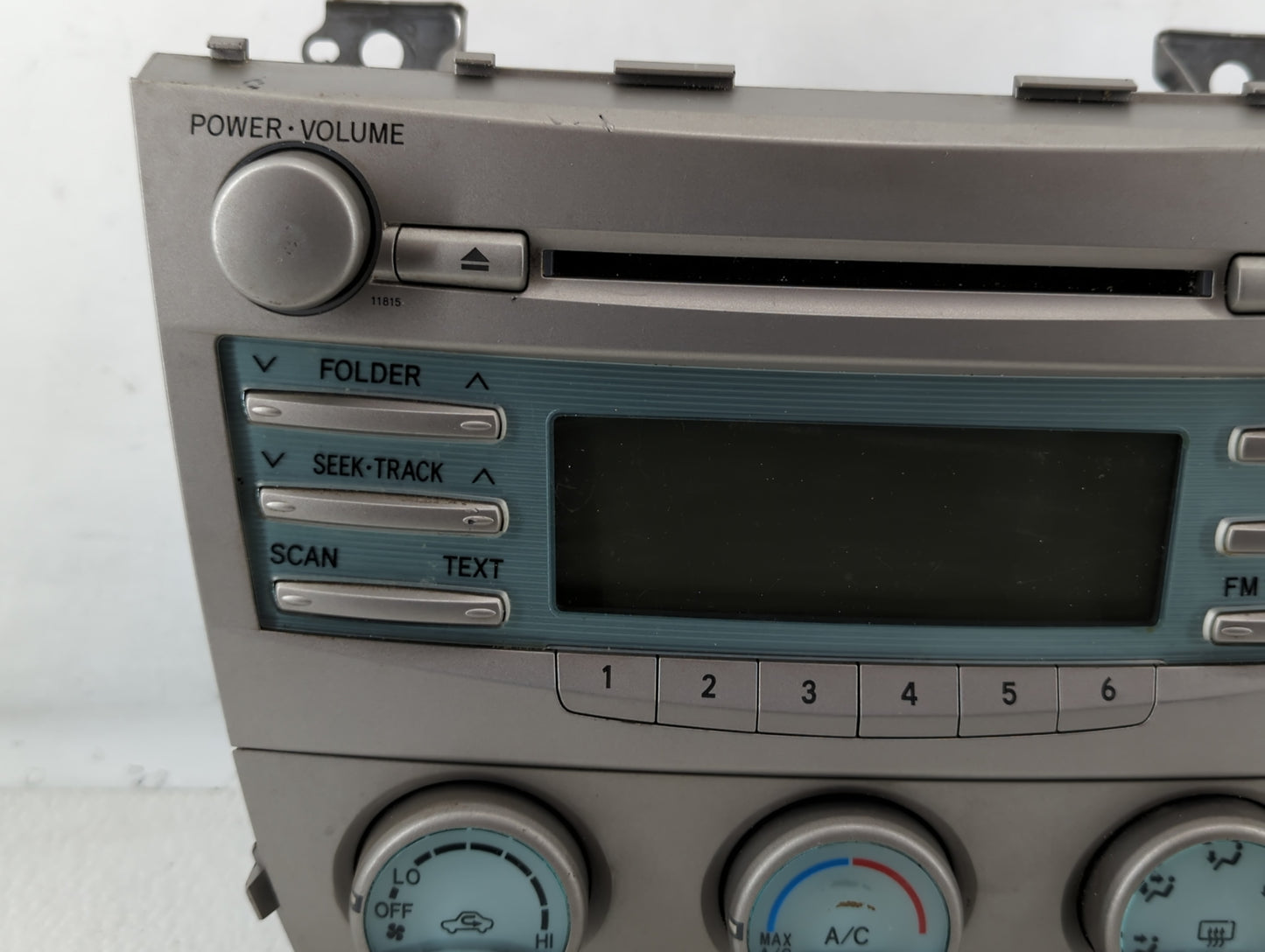 2007-2009 Toyota Camry Am Fm Cd Player Radio Receiver - Oemusedautoparts1.com