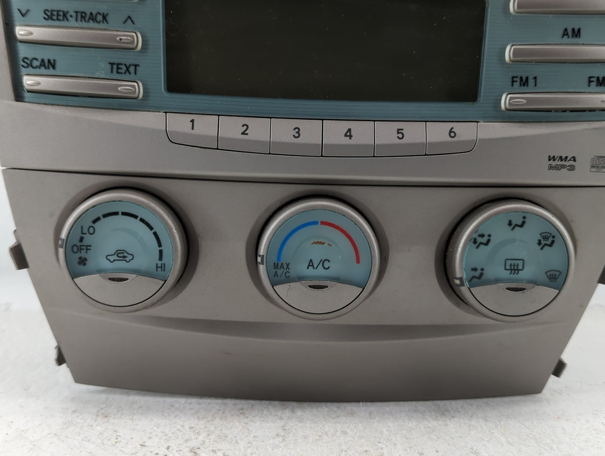 2007-2009 Toyota Camry Am Fm Cd Player Radio Receiver 590098 - Oemusedautoparts1.com