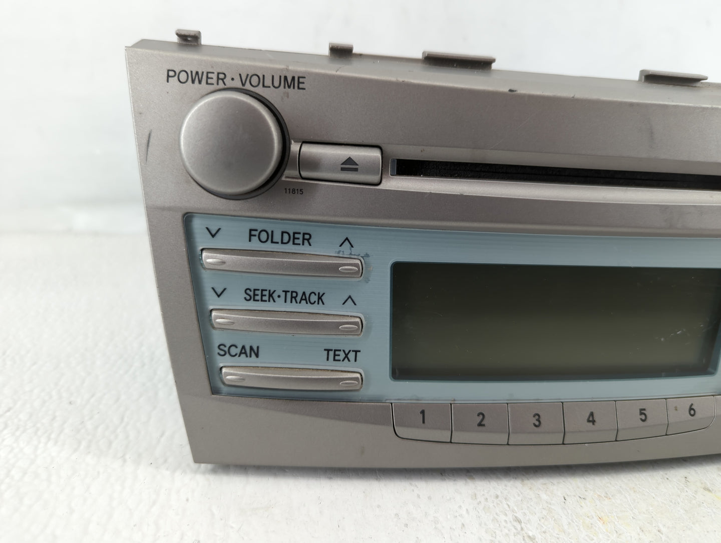 2007-2009 Toyota Camry Am Fm Cd Player Radio Receiver - Oemusedautoparts1.com