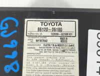 2007-2009 Toyota Camry Am Fm Cd Player Radio Receiver - Oemusedautoparts1.com