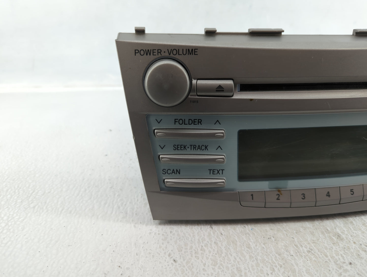 2007-2009 Toyota Camry Am Fm Cd Player Radio Receiver - Oemusedautoparts1.com