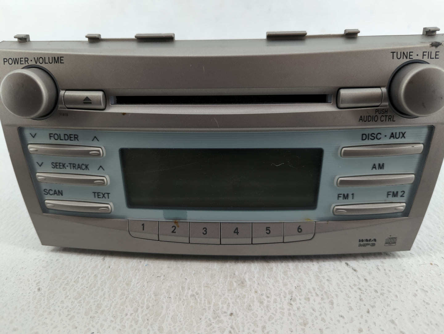 2007-2009 Toyota Camry Am Fm Cd Player Radio Receiver - Oemusedautoparts1.com