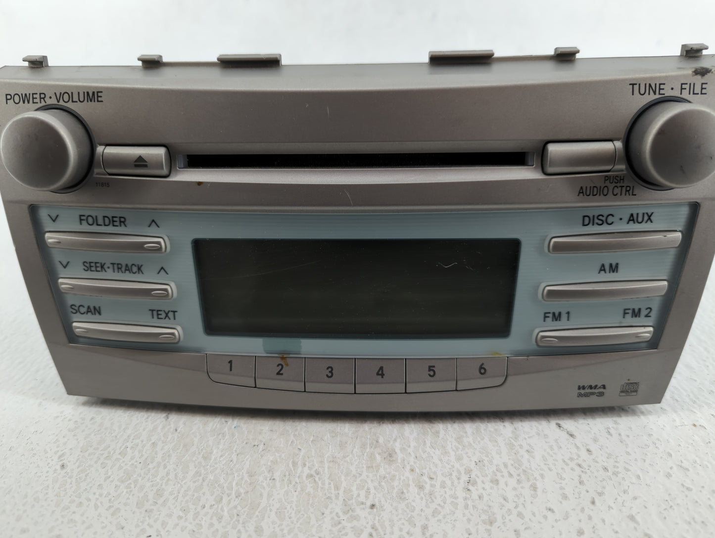 2007-2009 Toyota Camry Am Fm Cd Player Radio Receiver - Oemusedautoparts1.com