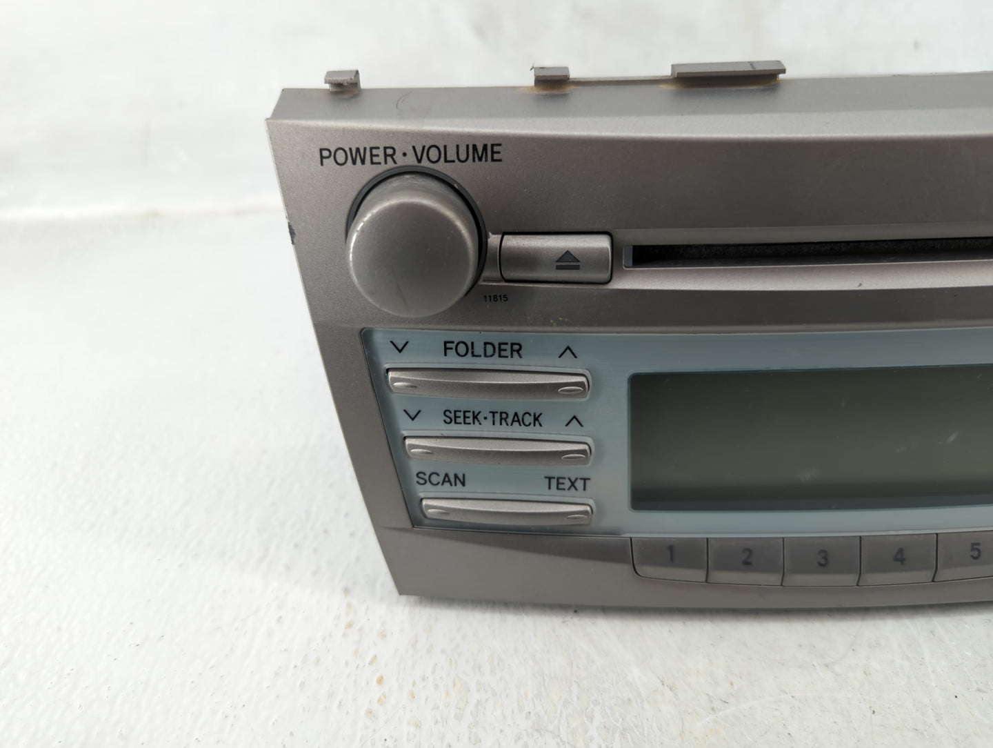 2007-2009 Toyota Camry Am Fm Cd Player Radio Receiver - Oemusedautoparts1.com
