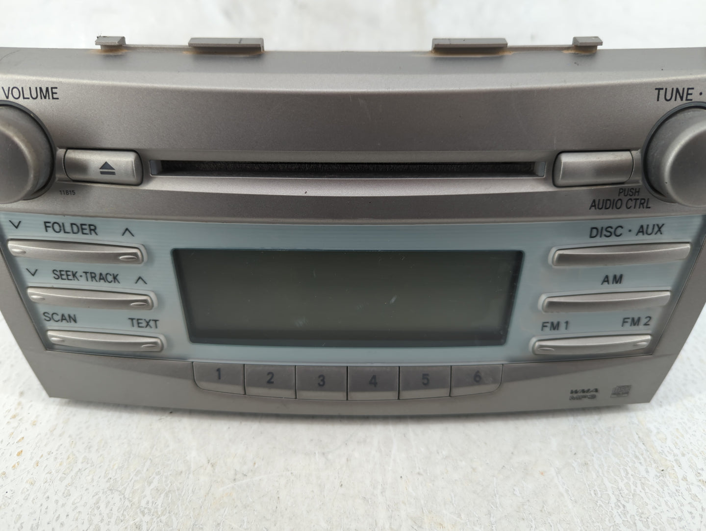 2007-2009 Toyota Camry Am Fm Cd Player Radio Receiver - Oemusedautoparts1.com