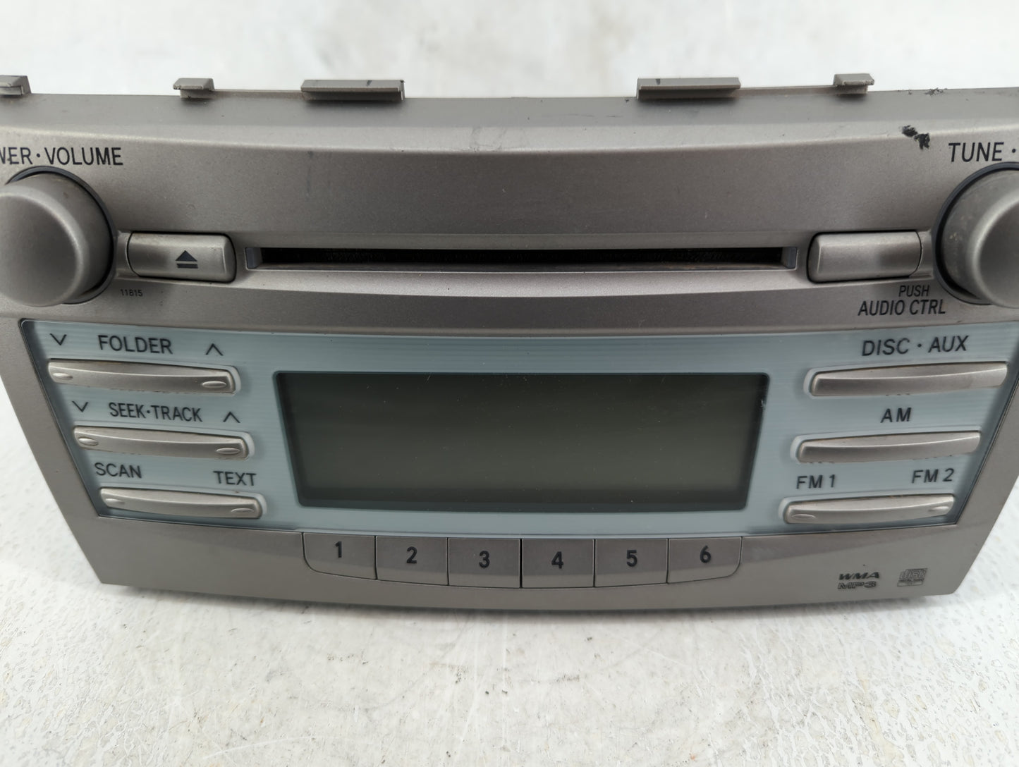2007-2009 Toyota Camry Am Fm Cd Player Radio Receiver - Oemusedautoparts1.com