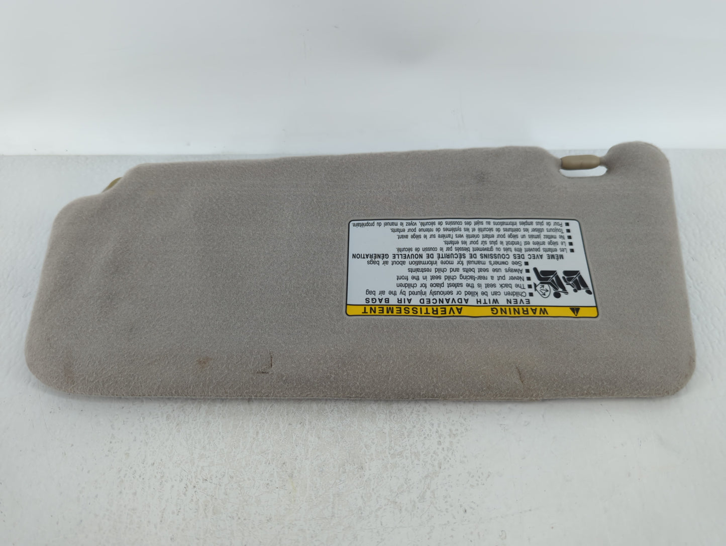 2007-2011 Toyota Camry Sun Visor Shade Replacement Passenger Right Mirror Fits Fits 2007 2008 2009 2010 2011 OEM Used Auto P