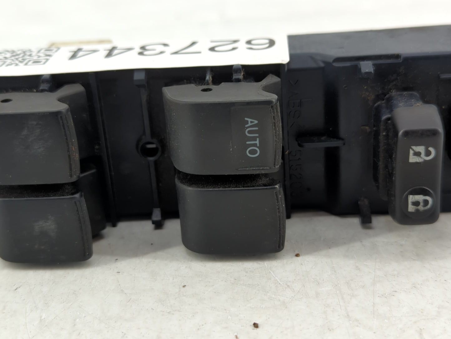 2007-2009 Toyota Camry Master Power Window Switch Replacement Driver Side Left P/N:409-8Y87 01 Fits OEM Used Auto Parts - Oe