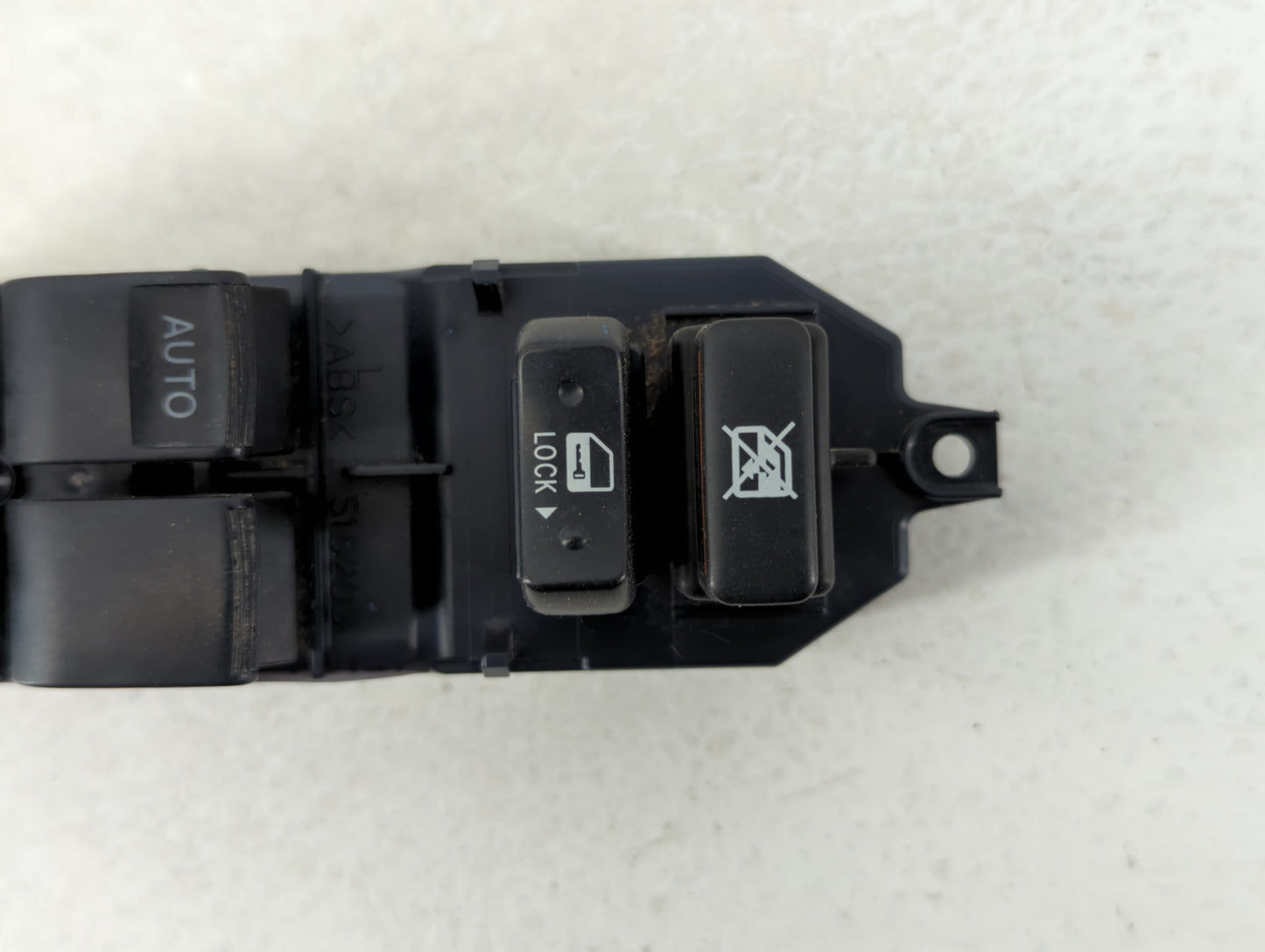 2007-2009 Toyota Camry Master Power Window Switch Replacement Driver Side Left P/N:515296 515296>ABS< Fits OEM Used Auto Par