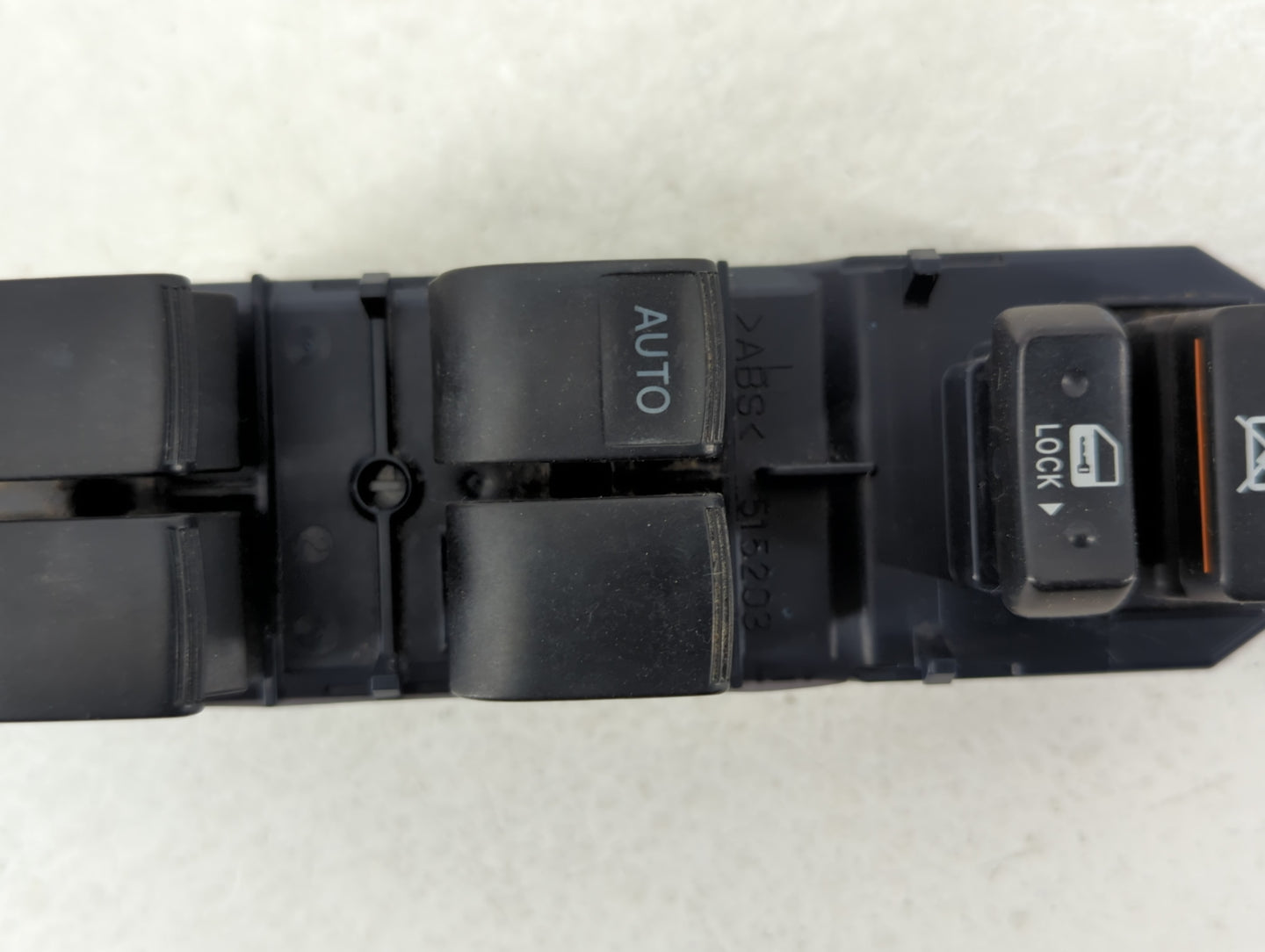 2007-2009 Toyota Camry Master Power Window Switch Replacement Driver Side Left P/N:515296 515296>ABS< Fits OEM Used Auto Par