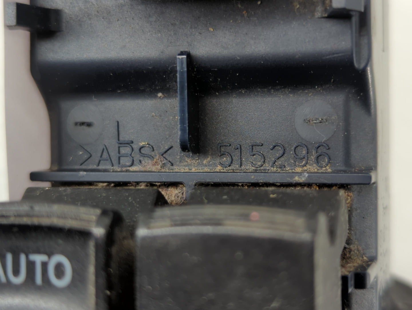 2007-2009 Toyota Camry Master Power Window Switch Replacement Driver Side Left P/N:515296 515296>ABS< Fits OEM Used Auto Par