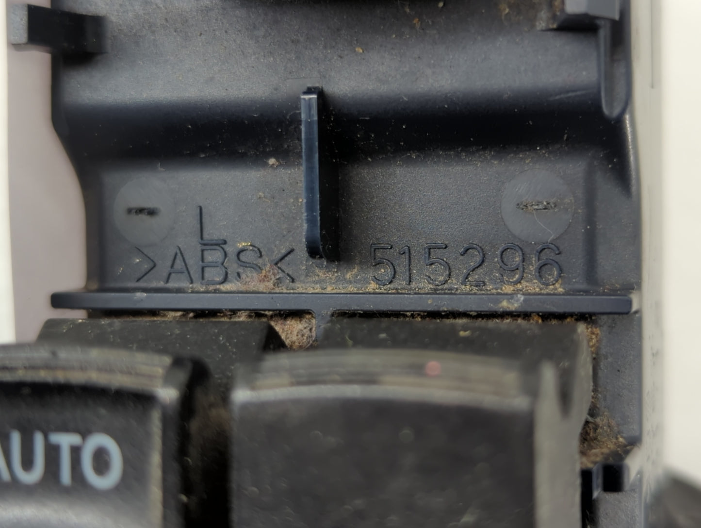 2007-2009 Toyota Camry Master Power Window Switch Replacement Driver Side Left P/N:515296 515296>ABS< Fits OEM Used Auto Par