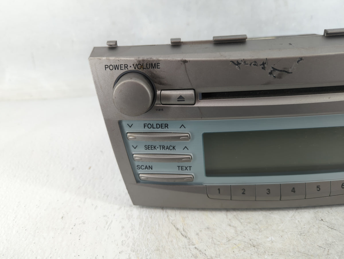 2007-2009 Toyota Camry Am Fm Cd Player Radio Receiver 634021 - Oemusedautoparts1.com