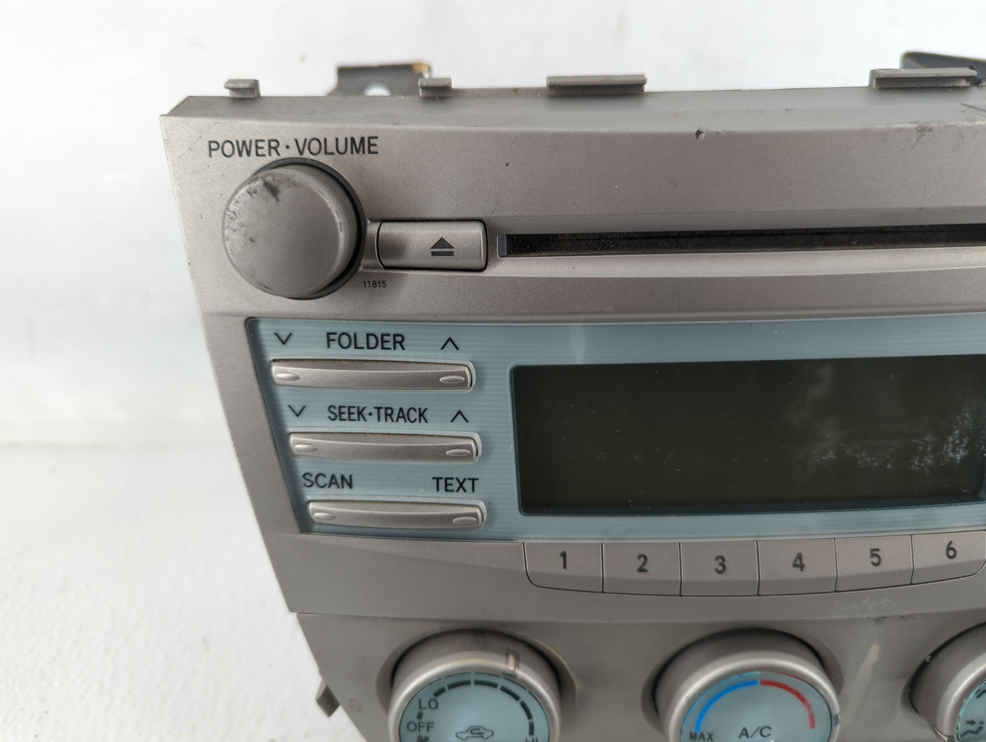 2007-2009 Toyota Camry Am Fm Cd Player Radio Receiver - Oemusedautoparts1.com
