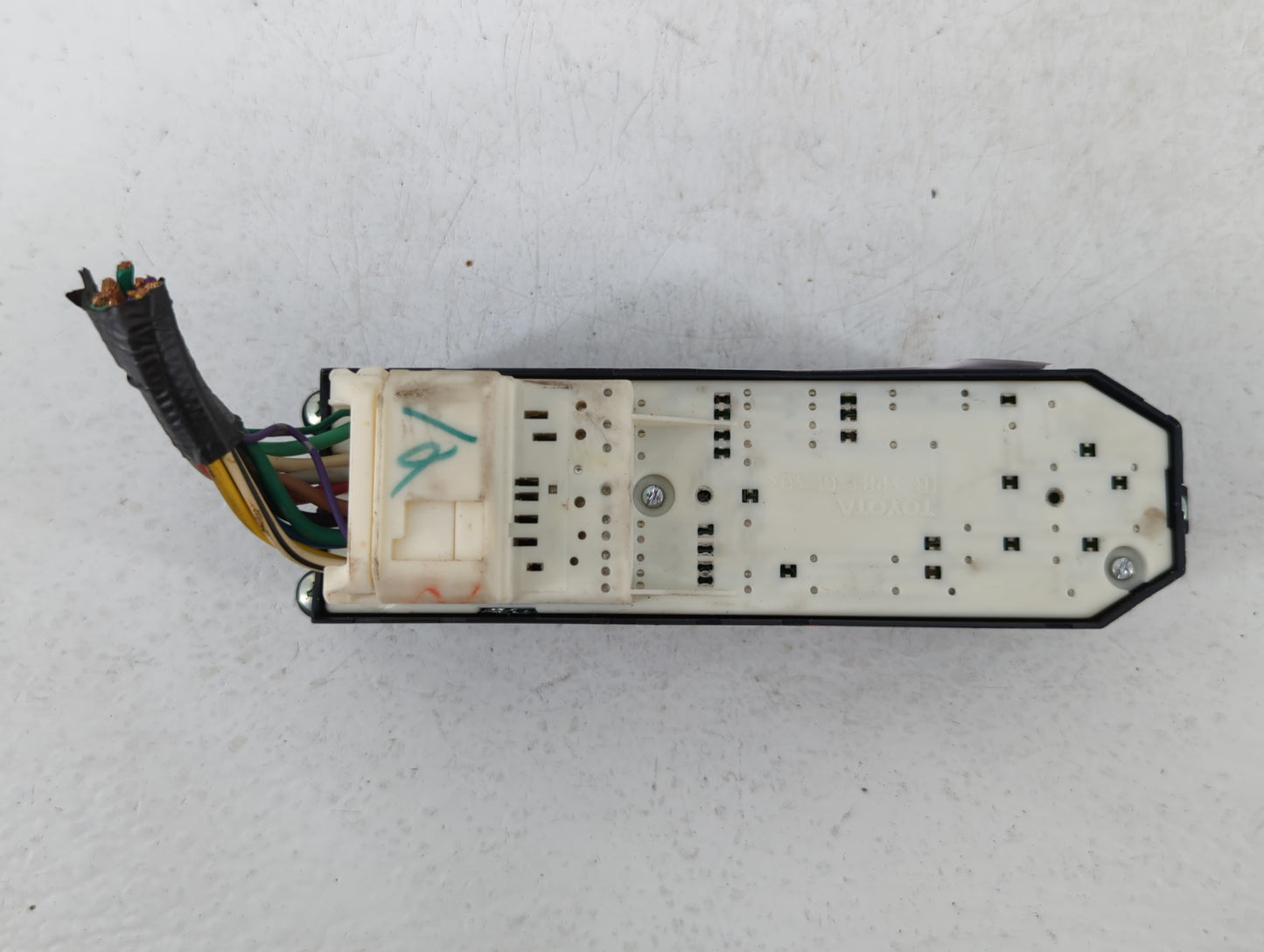2007-2009 Toyota Camry Master Power Window Switch Replacement Driver Side Left P/N:515296 515296>ABS< Fits OEM Used Auto Par