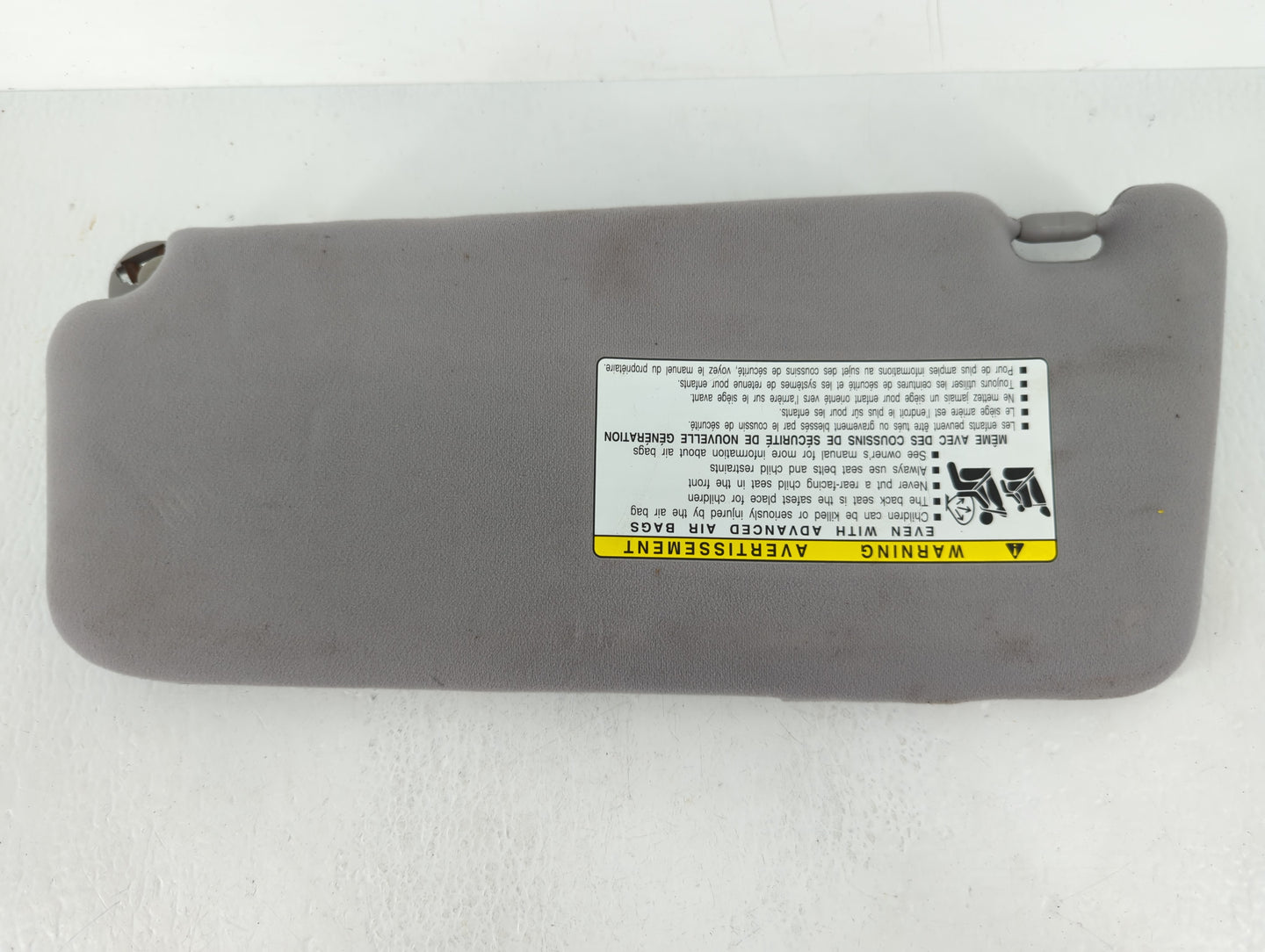 2007-2011 Toyota Camry Sun Visor Shade Replacement Passenger Right Mirror Fits Fits 2007 2008 2009 2010 2011 OEM Used Auto P