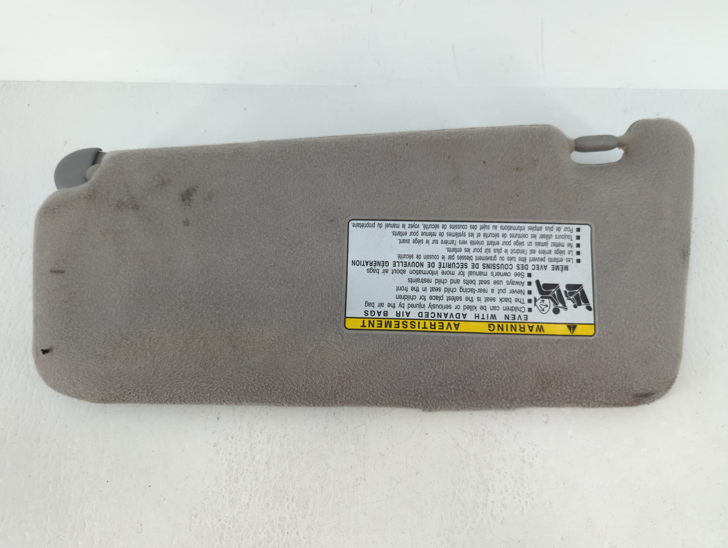 2007-2011 Toyota Camry Sun Visor Shade Replacement Passenger Right Mirror Fits Fits 2007 2008 2009 2010 2011 OEM Used Auto P