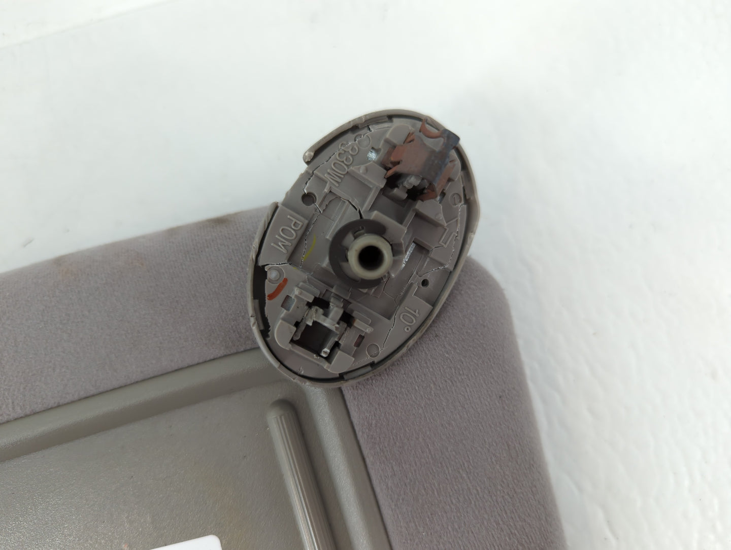 2007-2011 Toyota Camry Sun Visor Shade Replacement Passenger Right Mirror Fits Fits 2007 2008 2009 2010 2011 OEM Used Auto P