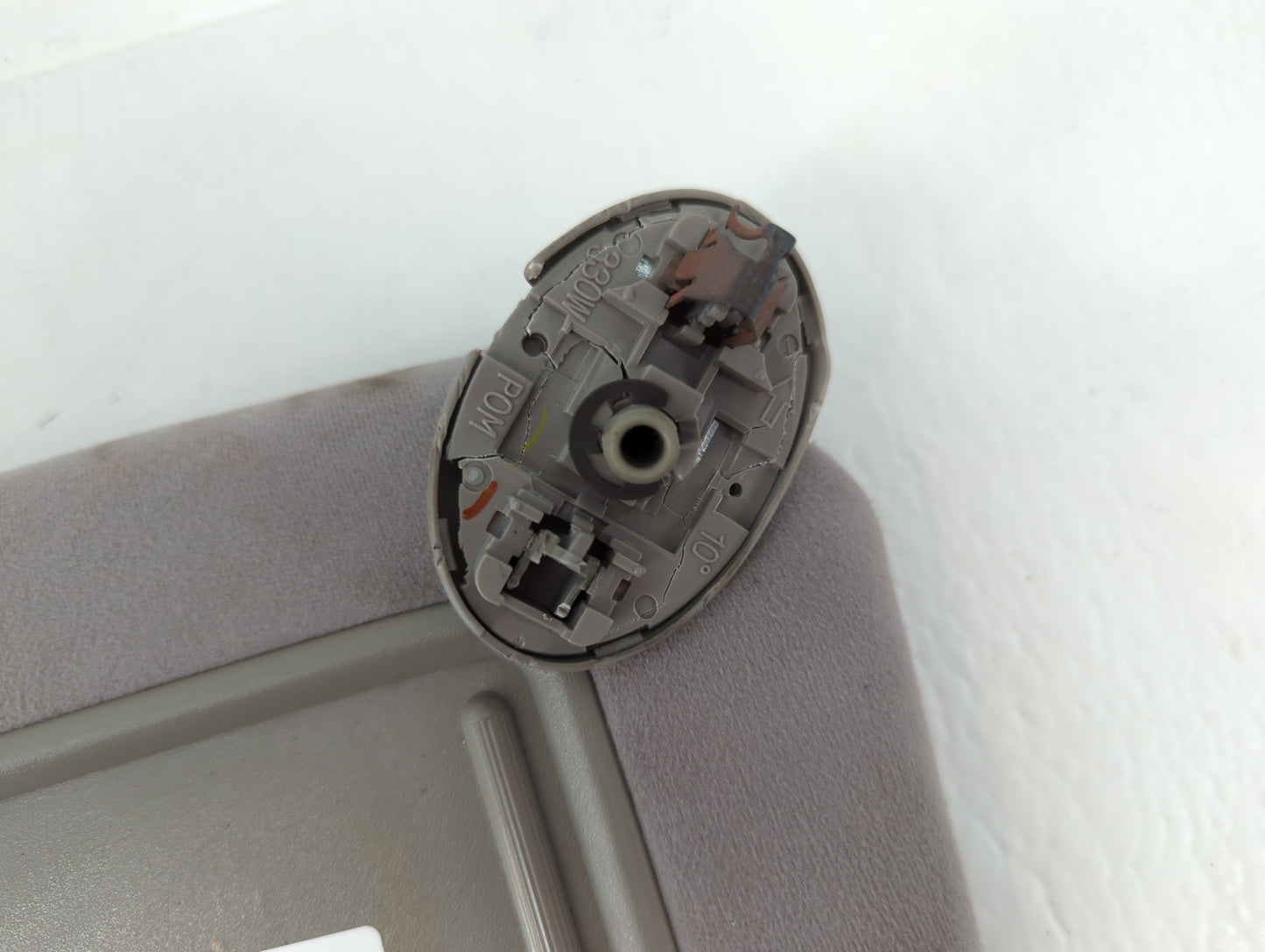 2007-2011 Toyota Camry Sun Visor Shade Replacement Passenger Right Mirror Fits Fits 2007 2008 2009 2010 2011 OEM Used Auto P