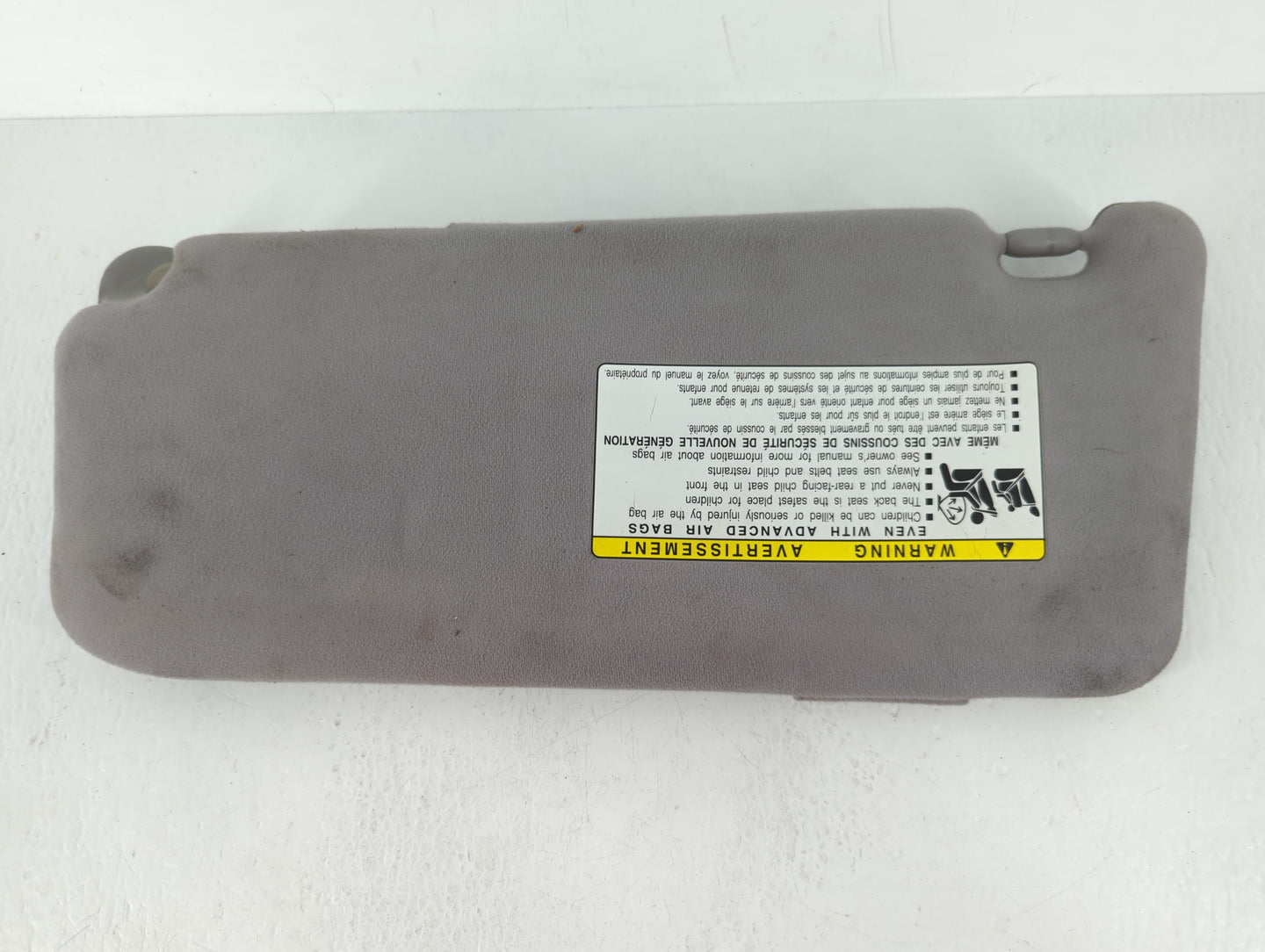 2007-2011 Toyota Camry Sun Visor Shade Replacement Passenger Right Mirror Fits Fits 2007 2008 2009 2010 2011 OEM Used Auto P