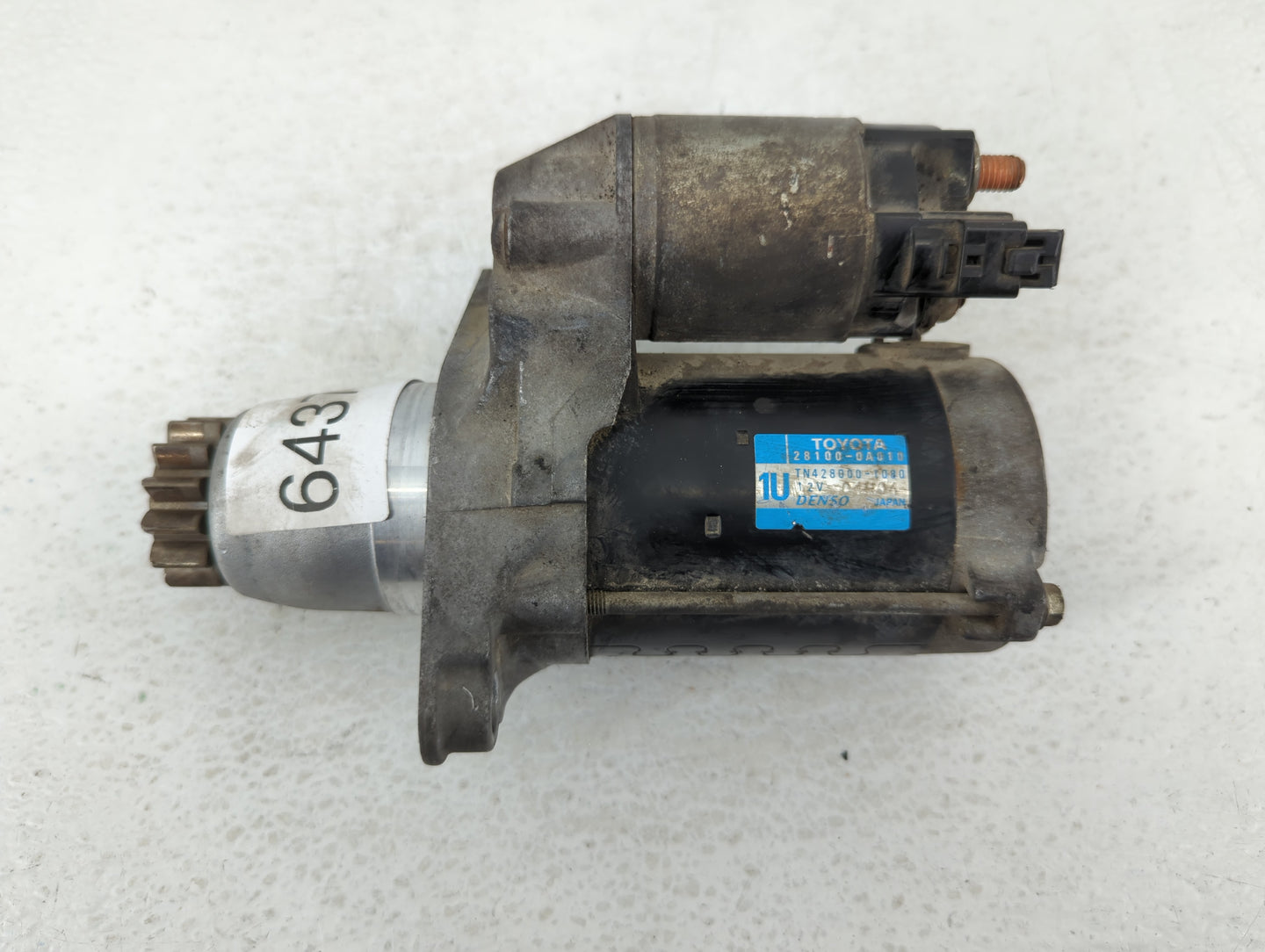 2004-2017 Toyota Camry Car Starter Motor Solenoid OEM P/N:TN428000-1080 28100-0A010 Fits OEM Used Auto Parts - Oemusedautopa