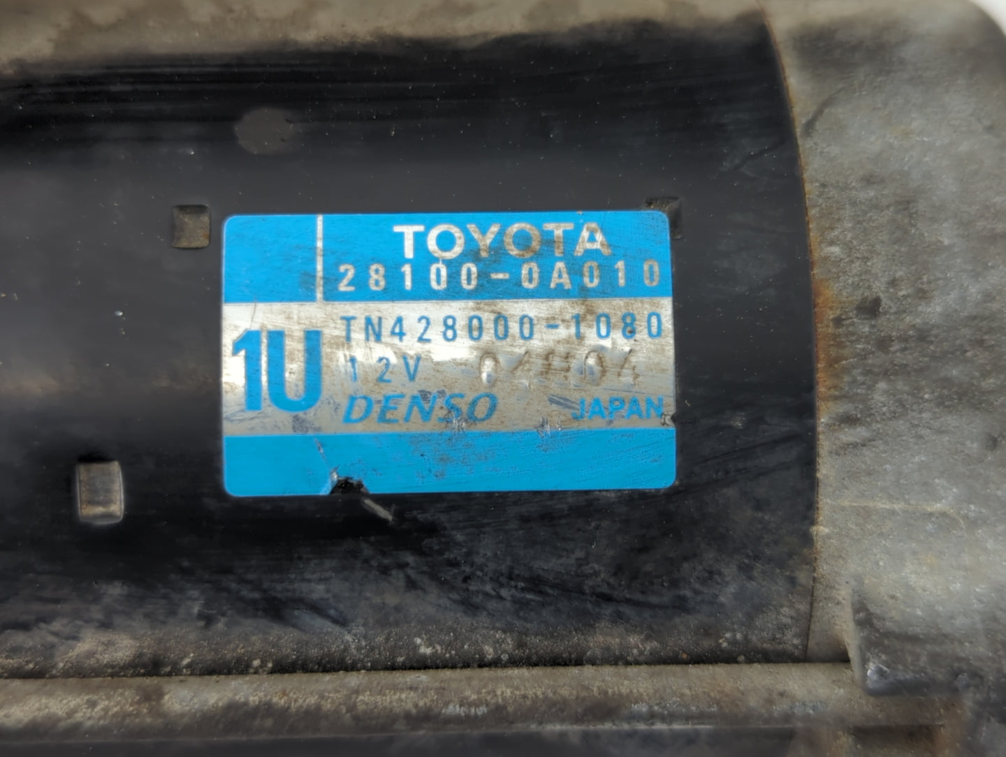 2004-2017 Toyota Camry Car Starter Motor Solenoid OEM P/N:TN428000-1080 28100-0A010 Fits OEM Used Auto Parts - Oemusedautopa