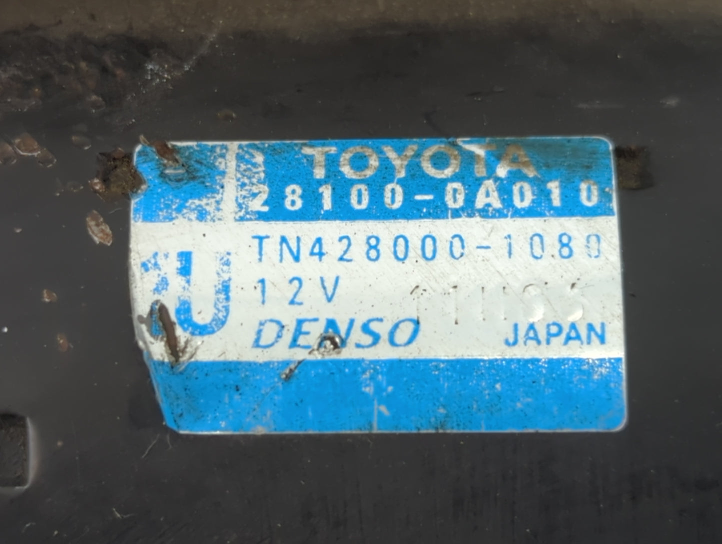 2004-2017 Toyota Camry Car Starter Motor Solenoid OEM P/N:TN428000-1080 28100-0A010 Fits OEM Used Auto Parts - Oemusedautopa