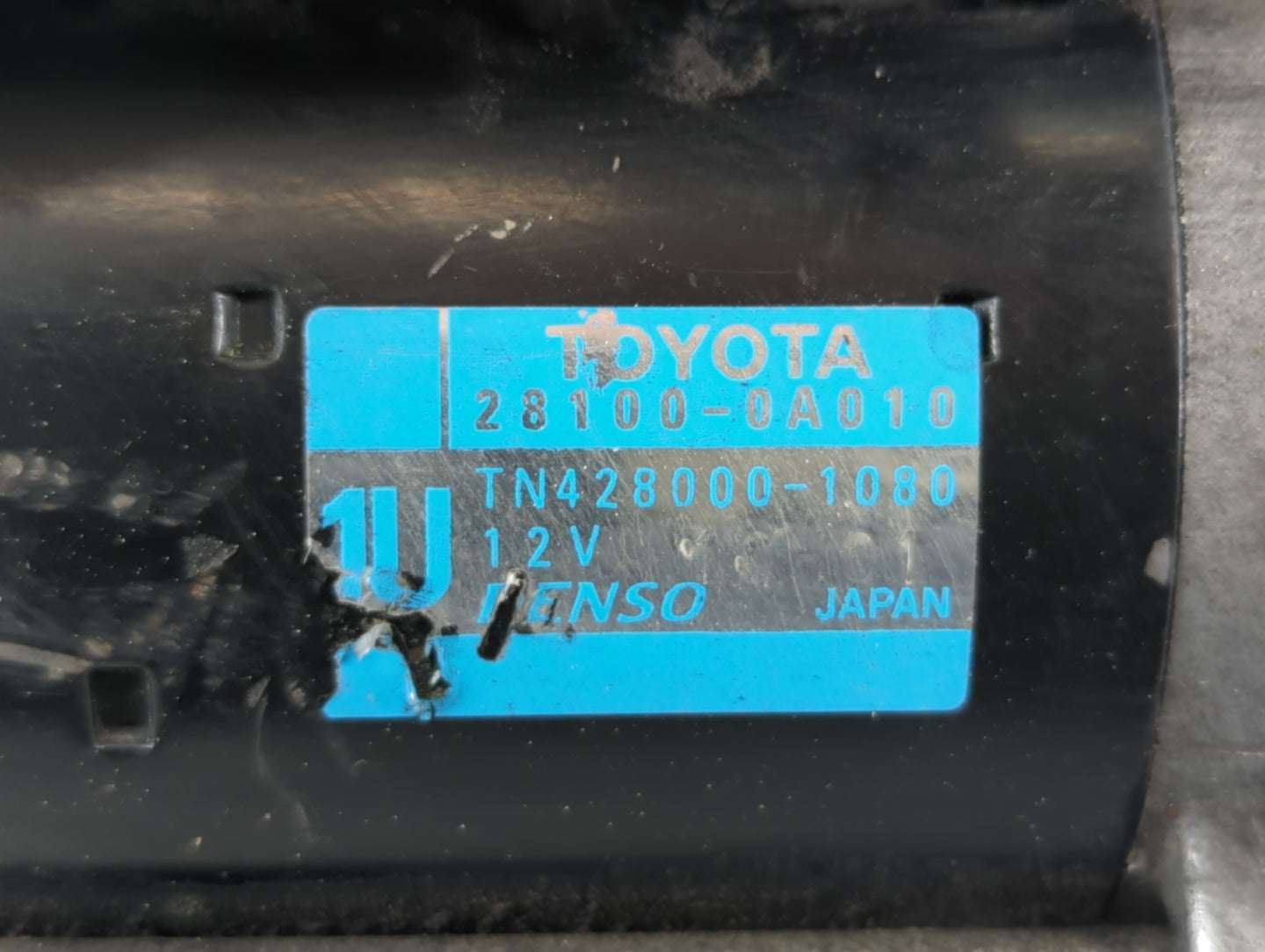 2004-2017 Toyota Camry Car Starter Motor Solenoid OEM P/N:TN428000-1080 28100-0A010 Fits OEM Used Auto Parts - Oemusedautopa