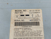 2007-2009 Toyota Camry Am Fm Cd Player Radio Receiver - Oemusedautoparts1.com