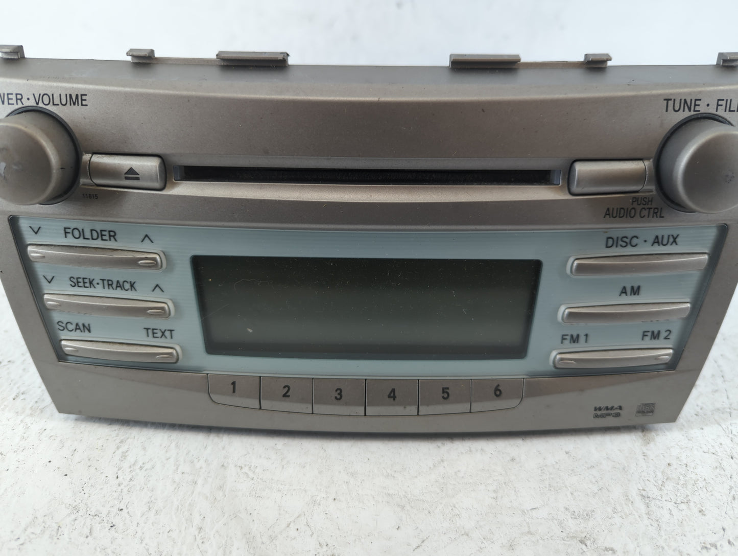 2007-2009 Toyota Camry Am Fm Cd Player Radio Receiver - Oemusedautoparts1.com