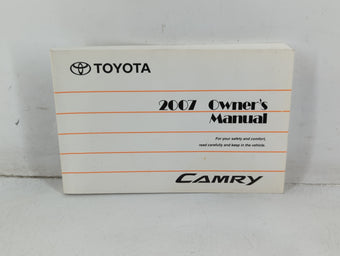 compare product 2007 Toyota Camry Owners Manual Book Guide P/N:01999-33749 OEM Used Auto Parts
